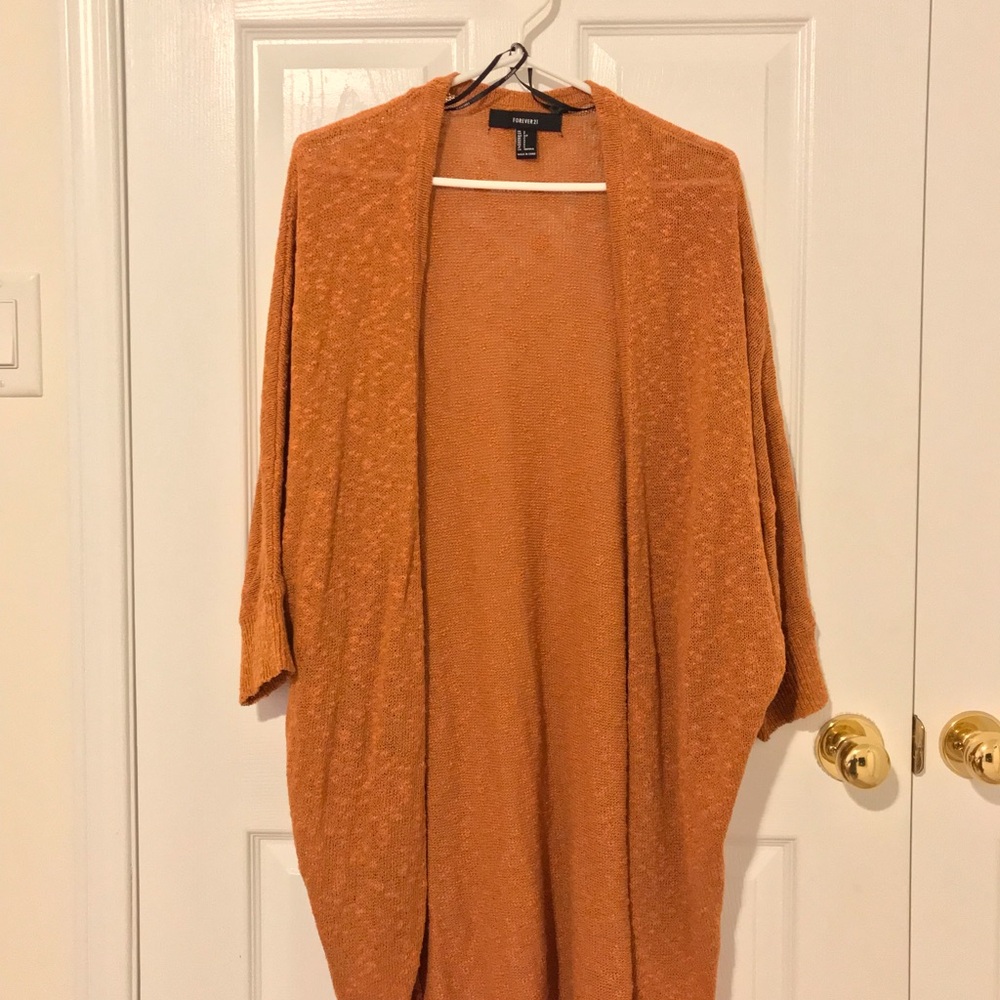 Forever 21 slouchy oversized cardigan